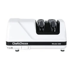 Chef'sChoice - Model 320 FlexHone Professional Compact Electric Knife Sharpener With Diamond Abrasives & Precision Angle Control - White -Blender Spark Deals Store 3ab9c116 fdfe 5fb2 9271 9e5311572096