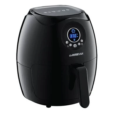 GoWISE 3.7-Quart Digital Air Fryer + 100 Recipes - Black 4 GoWISE 3.7-Quart Digital Air Fryer + 100 Recipes - Black - Image 4