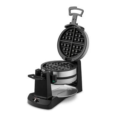 Cuisinart - Double Flip Belgian Waffle Maker - Stainless Steel & Black 5 Cuisinart - Double Flip Belgian Waffle Maker - Stainless Steel & Black - Image 5