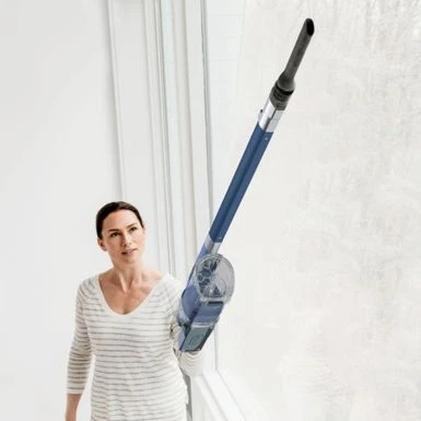 Shark - Cordless Pet Plus Stick Vacuum With Anti-Allergen Complete Seal & PowerFins, Self-Cleaning Brushroll - Blue 10 Shark - Cordless Pet Plus Stick Vacuum With Anti-Allergen Complete Seal & PowerFins, Self-Cleaning Brushroll - Blue - Image 10