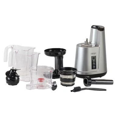 Omega - Cold Press 365, 150W, Silver Vertical Slow Masticating Juicer - Silver 2 Omega - Cold Press 365, 150W, Silver Vertical Slow Masticating Juicer - Silver - Image 2