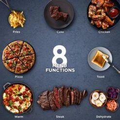 Elite Gourmet - 10L Digital Air Fryer Oven, 7 Preset Functions - Silver 14 Elite Gourmet - 10L Digital Air Fryer Oven, 7 Preset Functions - Silver -Blender Spark Deals Store 458c30f1 db56 5de0 bb0b caf07610a39e