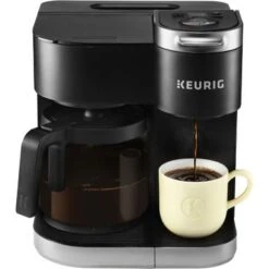 Keurig® Keurig - K-Duo 12-Cup Coffee Maker And Single Serve K-Cup Brewer - Black