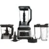 Ninja - Professional Plus Kitchen System With Auto-iQ & (2) 24oz Single-Serve Cups - Black/Stainless Steel