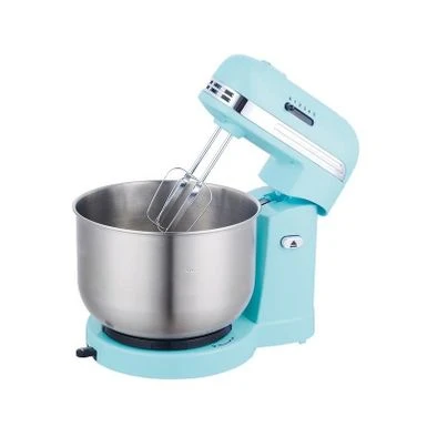 Brentwood 5-Speed Stand Mixer With 3 Quart Stainless Steel Mixing Bowl - Blue 2 Brentwood 5-Speed Stand Mixer With 3 Quart Stainless Steel Mixing Bowl - Blue - Image 2