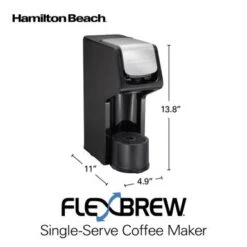 Hamilton Beach FlexBrew Single-Serve Coffee Maker - Black -Blender Spark Deals Store 487f1378 c954 41a5 bfc6 c6b7956fea03
