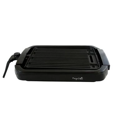 MegaChef Reversible Double Use Grill/Griddle - Black 4 MegaChef Reversible Double Use Grill/Griddle - Black - Image 4