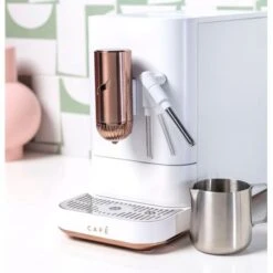 Café - Affetto Automatic Espresso Machine With 20 Bars Of Pressure, Milk Frother, And Built-In Wi-Fi - Matte White -Blender Spark Deals Store 4a0d38ac 5b0c 514d 97b9 5f38842e6acf