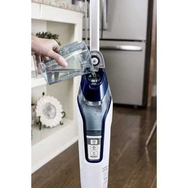 BISSELL - PowerFresh Deluxe Corded Steam Mop - Brite White/Saphire Waltz 5 BISSELL - PowerFresh Deluxe Corded Steam Mop - Brite White/Saphire Waltz - Image 5