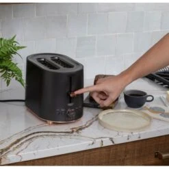 Café - Specialty 2-Slice Toaster - Matte Black -Blender Spark Deals Store 4ce7ac31 b914 5da0 baaf 5a2045135e23