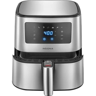 Insignia™ - 5 Qt. Digital Air Fryer - Stainless Steel 1 Insignia™ - 5 Qt. Digital Air Fryer - Stainless Steel