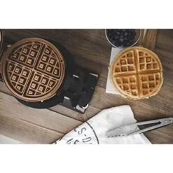 CRUX Double Rotating Belgian Waffle Maker With Nonstick Plates, Stainless Steel Housing & Browning Control -Blender Spark Deals Store 4fe8ebc1 6d71 4f9c ad83 6518c1c79716