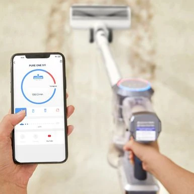 Tineco - Pure One S11 Dual - Cordless Stick Vacuum With ILoop Smart Sensor Technology - Gray 8 Tineco - Pure One S11 Dual - Cordless Stick Vacuum With ILoop Smart Sensor Technology - Gray - Image 8