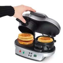 Hamilton Beach - Dual Breakfast Sandwich Maker Silver -Blender Spark Deals Store 54265242 bdd1 4fbf a748 7bb40c57148a