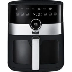 Bella Pro Series - 6-qt. Digital Air Fryer With Window - Black
