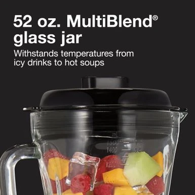 Proctor Silex 52 Oz 950 Watt Blender - 52 Oz - 52 Oz - Silver 6 Proctor Silex 52 Oz 950 Watt Blender - 52 Oz - 52 Oz - Silver - Image 6