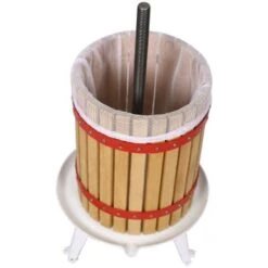 Fruit Wine Press-3.17 Gallon/12L - Oak -Blender Spark Deals Store 55ddf24a f7f7 489a 9dda cc56ff2f7e26
