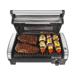 Hamilton Beach - Searing Grill W/ Lid Window