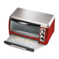 Hamilton Beach Red Ensemble 6-slice Toaster Oven W/ Broiler - Red -Blender Spark Deals Store 57dab478 d427 43b1 a862 fabbf9474c1a