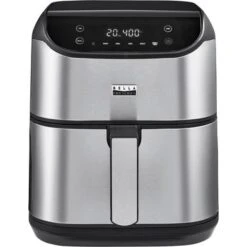 Bella Pro Series - 6-qt. Digital Air Fryer With Stainless Finish - Stainless Steel
