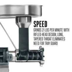 Weston Butcher Series #32 Commercial Grade Meat Grinder - 1.5 HP - Stainless Steel -Blender Spark Deals Store 59c39370 cebb 4714 bce0 0eaf31e438dc