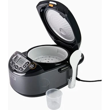Zojirushi - 10 Cup Umami Micom Rice Cooker & Warmer - Metallic Black 9 Zojirushi - 10 Cup Umami Micom Rice Cooker & Warmer - Metallic Black - Image 9