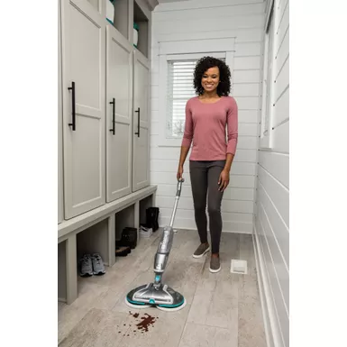 BISSELL - SpinWave Cordless Powered Mop - Titanium/Electric Blue 16 BISSELL - SpinWave Cordless Powered Mop - Titanium/Electric Blue - Image 16