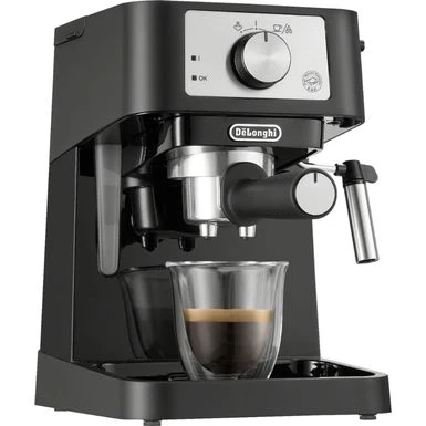 DeLonghi De'Longhi - Stilosa 15 Bar Pump Espresso Machine - Black And Stainless 1 DeLonghi De'Longhi - Stilosa 15 Bar Pump Espresso Machine - Black And Stainless