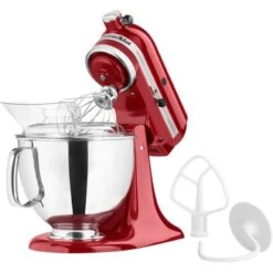KitchenAid - Artisan Series 5 Quart Tilt-Head Stand Mixer - KSM150PSER - Empire Red -Blender Spark Deals Store 5c8cfb13 3cb2 511f bc15 9e67765edbe2
