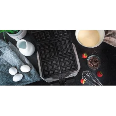 Bella Pro Series - Pro Series 4-Slice Rotating Waffle Maker - Stainless Steel 7 Bella Pro Series - Pro Series 4-Slice Rotating Waffle Maker - Stainless Steel - Image 7
