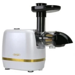 Omega - Cold Press 365, 150W, Horizontal Slow Masticating Juicer - White
