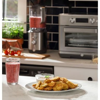 GE - Convection Toaster Oven With Air Fry - Stainless Steel 8 GE - Convection Toaster Oven With Air Fry - Stainless Steel - Image 8