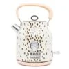 Haden Margate Poodle And Blonde 1.7 Liter Cordless, Electric Kettle With Auto-Shut-Off - White / Brown