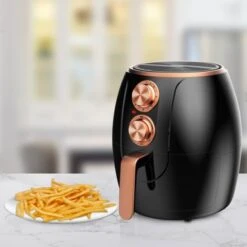 Brentwood 3.2 Quart Electric Air Fryer In Black And Bronze - Bronze -Blender Spark Deals Store 5ea6ced1 d623 4bba 8d69 04ed611d7ecb
