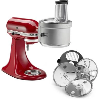 KitchenAid - KSM2FPA Food Processor Attachment Kit With Commercial Style Dicing - Plata 7 KitchenAid - KSM2FPA Food Processor Attachment Kit With Commercial Style Dicing - Plata - Image 7