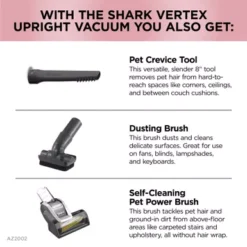 Shark - Vertex DuoClean PowerFin Upright Vacuum With Powered Lift-Away And Self-Cleaning Brushroll - Rose Gold 27 Shark - Vertex DuoClean PowerFin Upright Vacuum With Powered Lift-Away And Self-Cleaning Brushroll - Rose Gold -Blender Spark Deals Store 607fd168 bb14 405c bc8f 9344a82b8429