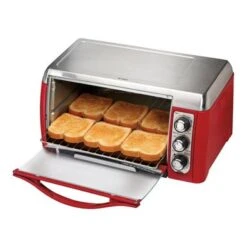 Hamilton Beach Red Ensemble 6-slice Toaster Oven W/ Broiler - Red -Blender Spark Deals Store 6097edcf 3afc 4d63 ab6c 435404b5b34b
