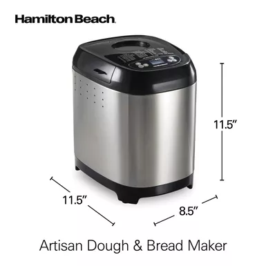 Hamilton Beach - Digital Artisan Dough & Bread Maker Stainless Steel 10 Hamilton Beach - Digital Artisan Dough & Bread Maker Stainless Steel - Image 10