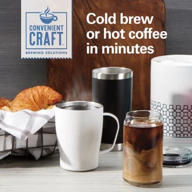 Hamilton Beach Convenient Craft Rapid Cold Brew And Hot Coffee Maker - Black 2 Hamilton Beach Convenient Craft Rapid Cold Brew And Hot Coffee Maker - Black - Image 2