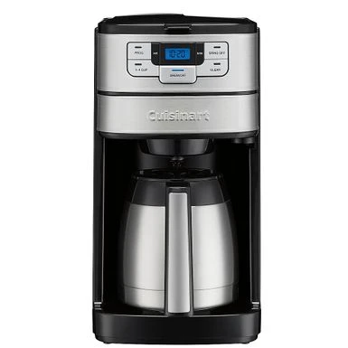 Cuisinart - Automatic Grind & Brew 10-Cup Thermal Coffeemaker - Black/Stainless Steel 1 Cuisinart - Automatic Grind & Brew 10-Cup Thermal Coffeemaker - Black/Stainless Steel