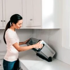 Ninja - Foodi 8-in-1 Digital Air Fry Oven, Toaster, Flip-Away Storage, Dehydrate, Keep Warm - Stainless Steel/Black -Blender Spark Deals Store 65e444d7 ef61 5673 8fe9 77bbeeb82532