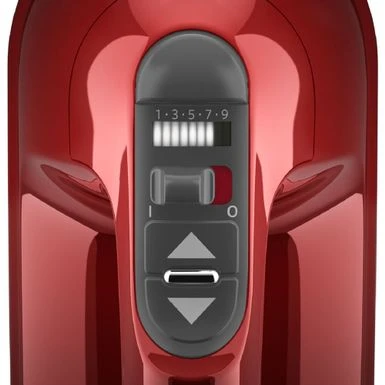 KitchenAid 9-Speed Hand Mixer With Turbo Beater II Accessories In Candy Apple Red 2 KitchenAid 9-Speed Hand Mixer With Turbo Beater II Accessories In Candy Apple Red - Image 2