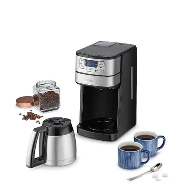 Cuisinart - Automatic Grind & Brew 10-Cup Thermal Coffeemaker - Black/Stainless Steel 2 Cuisinart - Automatic Grind & Brew 10-Cup Thermal Coffeemaker - Black/Stainless Steel - Image 2