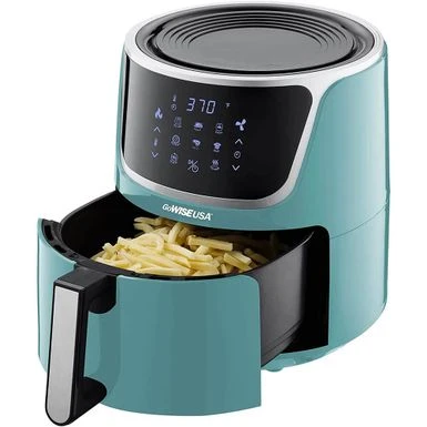 GoWISE 7-Quart Electric Air Fryer With Dehydrator & 3 Stackable Racks - Mint 2 GoWISE 7-Quart Electric Air Fryer With Dehydrator & 3 Stackable Racks - Mint - Image 2