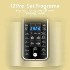 COMFEE Pressure Cooker 6 Quart With 12 Presets, Multi-Functional Programmable Slow Cooker, Rice Cooker, Steamer, Saut Pan, Egg Cooker, Warmer And More -Blender Spark Deals Store 6a9f047e a913 40a9 bce4 3bb0869414fa