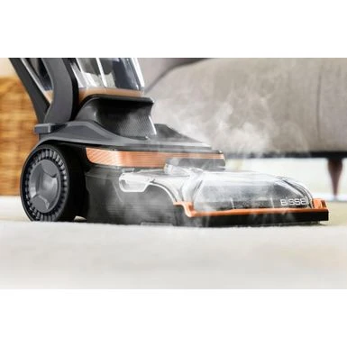BISSELL - Revolution Hydrosteam Pet Corded Upright Deep Cleaner - Titanium/Copper Harbor 7 BISSELL - Revolution Hydrosteam Pet Corded Upright Deep Cleaner - Titanium/Copper Harbor - Image 7