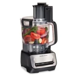 Hamilton Beach Stack & Snap 14 Cup Duo Food Processor - Black