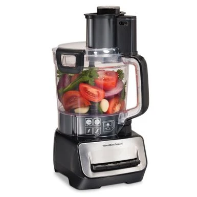 Hamilton Beach Stack & Snap 14 Cup Duo Food Processor - Black 1 Hamilton Beach Stack & Snap 14 Cup Duo Food Processor - Black