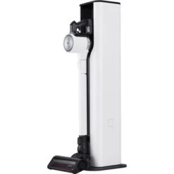 LG - CordZero Cordless Stick Vacuum With All-in-One Tower - Essence White