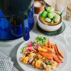 Bella Pro Series - 8-qt. Digital Air Fryer - Ink Blue Stainless Steel -Blender Spark Deals Store 6bef9018 11b6 588f bc35 d2920995010f